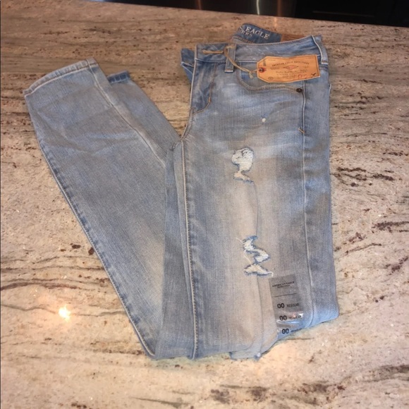 American Eagle Outfitters Denim - Light blue American eagle jeans size 00 NWT